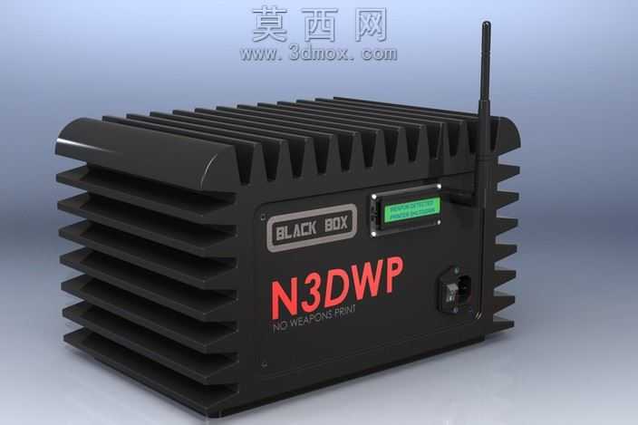 No3D武器印刷黑色框