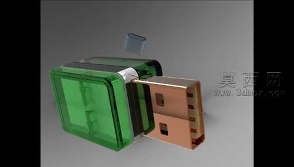 迷你的USB闪存驱动器