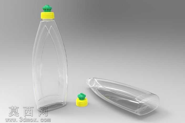 洗碗碟机扁瓶500毫升