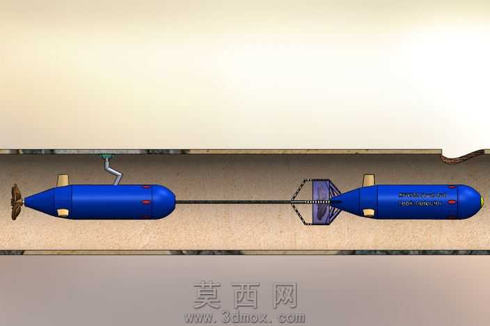 双潜艇泄漏检测系统