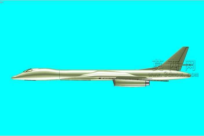 B-1B飞机固体组件模型