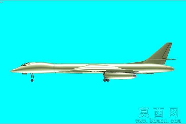 B-1B飞机固体组件模型