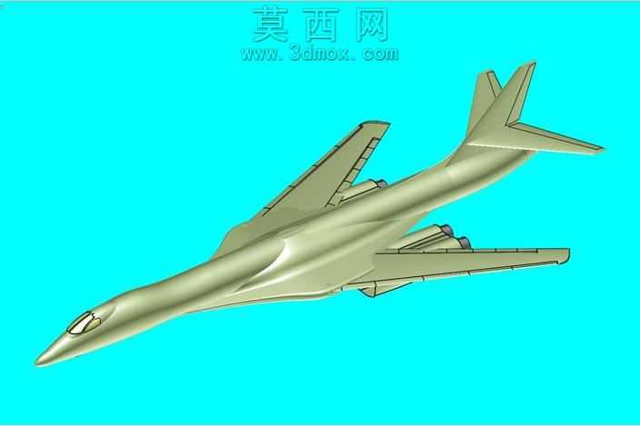 B-1B飞机固体组件模型