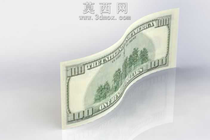 一百美元的钞票