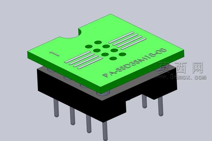 8引脚SSOP/功能/TSSOP到DIP适配器为电子元器件,PA-SSD3SM18-08