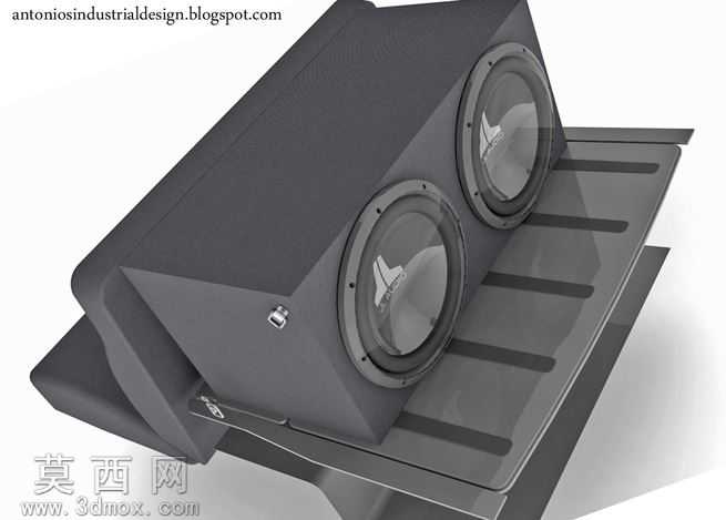 双15W0v3重低音扬声器框