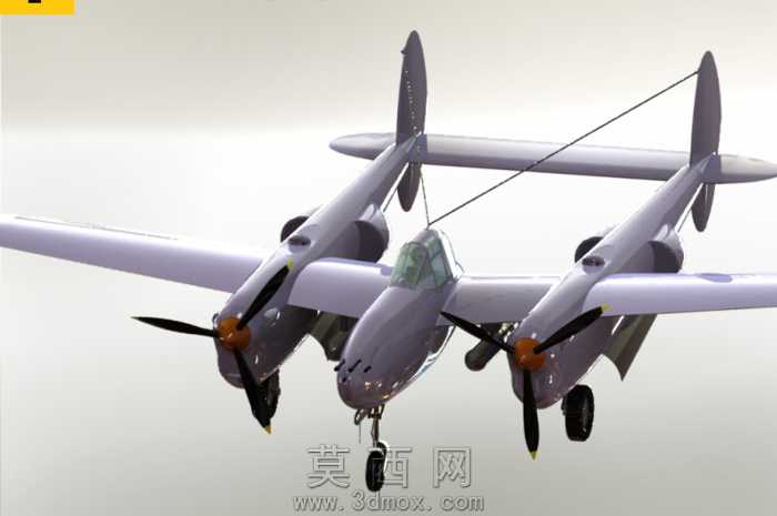 WW2���ϣ�¹�˾P-38F����
