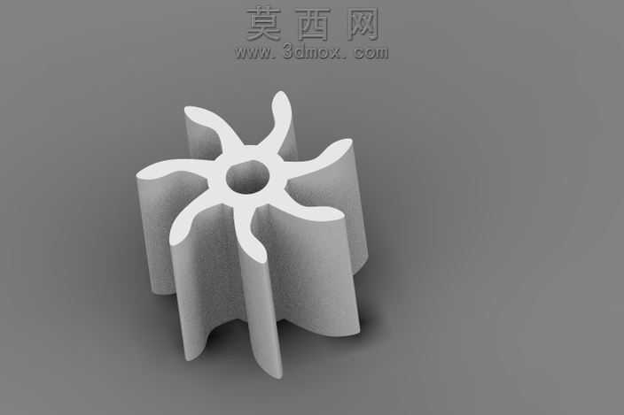 EOS静态叶轮为外挂马达的