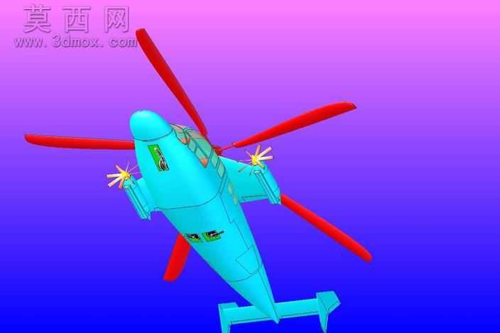 X-3高速复合直升机固体组件模型(Rev2)