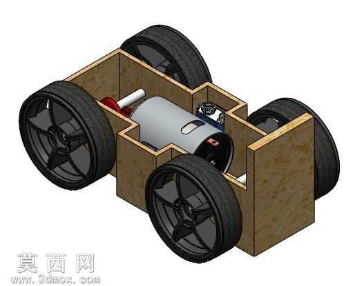 轻木电池车