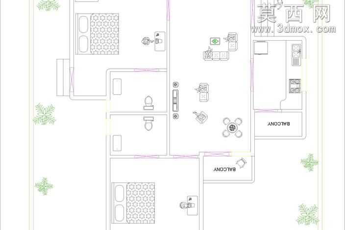 �ҵ���Ƶ�λ2BHK