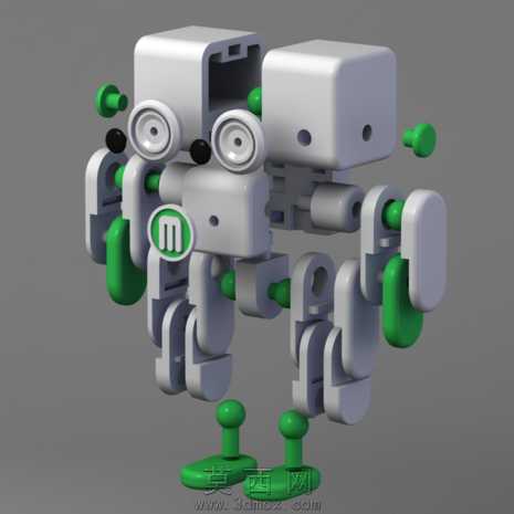 Makerbot吉祥物"米奇"