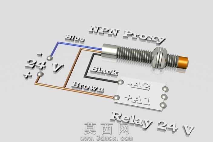 如何将接近传感器连接到中继