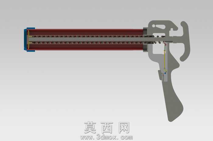 弹簧驱动密封胶涂抹器