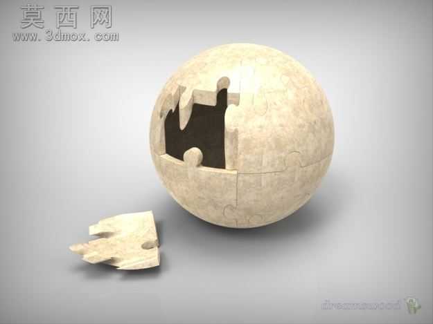 3D拼图表光