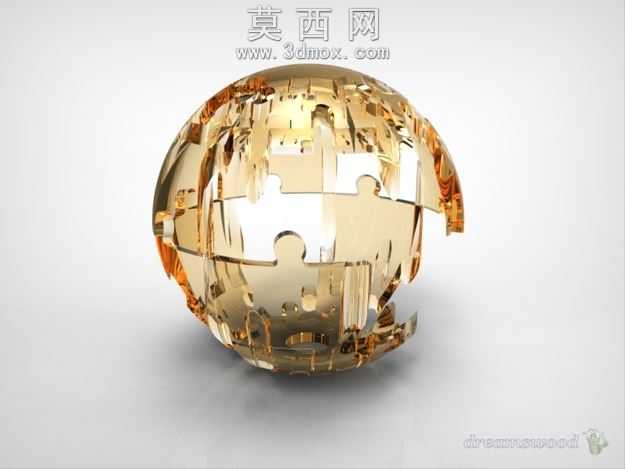 3D拼图表光