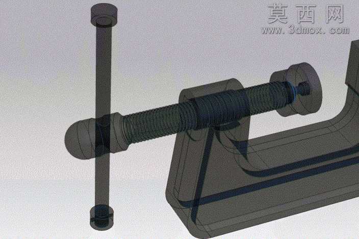 C夹紧组件(所有部分)