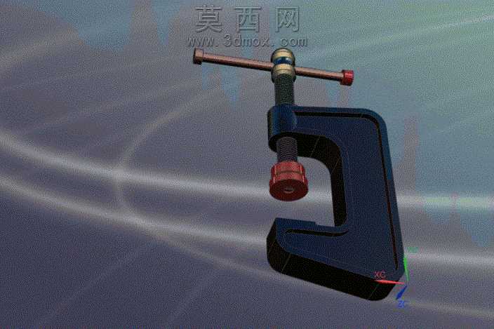 C夹紧组件(所有部分)