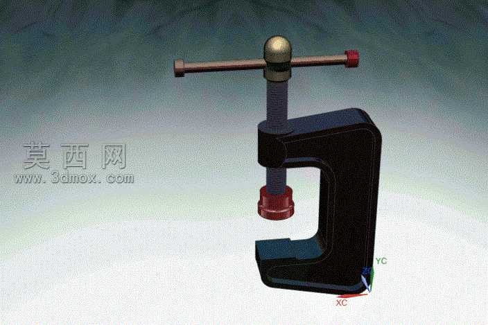 C夹紧组件(所有部分)