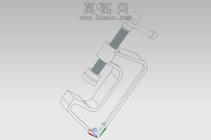 C夹紧组件(所有部分)