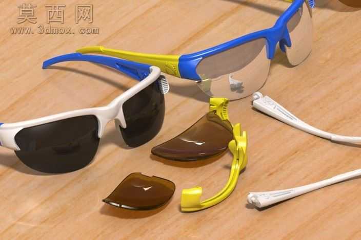电视3d4d挑战:E剪辑太阳镜