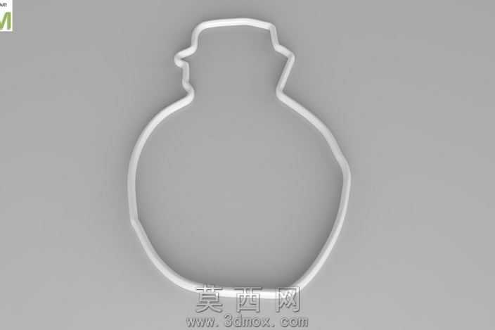 3D打印圣诞树 雪人 鹿模具