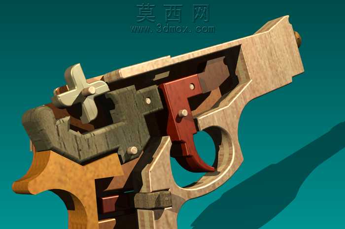 M9橡胶带枪