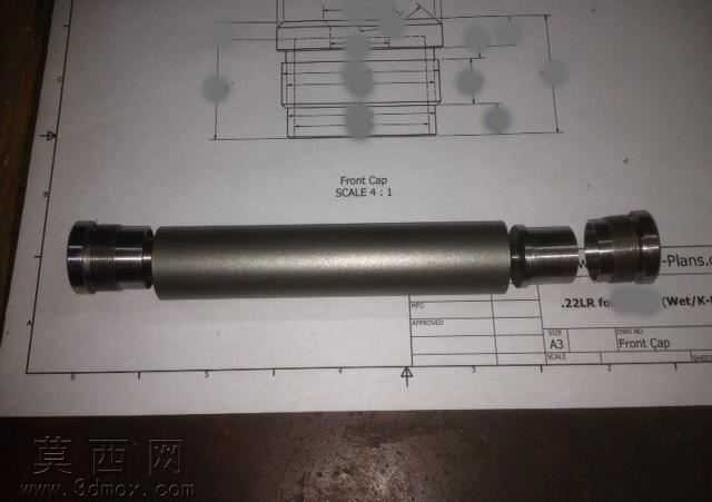 .22LRK折迷你可以、干/湿,为国内螺纹手枪桶。