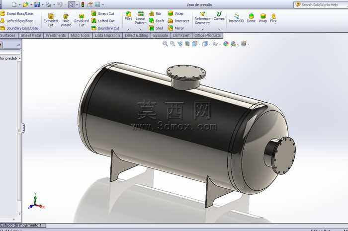 Simula??odeum血管depress?o(压力容器)-Solidworks2013