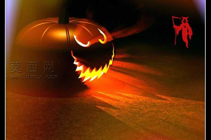 万圣节南瓜造型设计模型