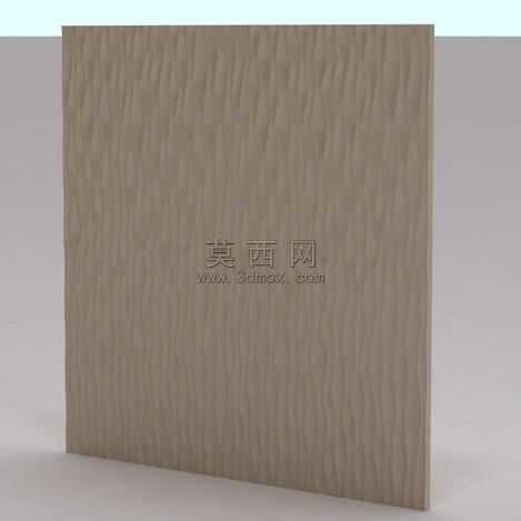 无缝波浪表面面板