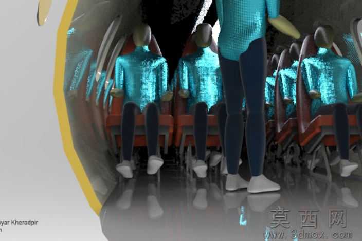 小型客机的内部空间研究