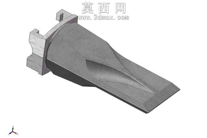 预制的齿挖掘机