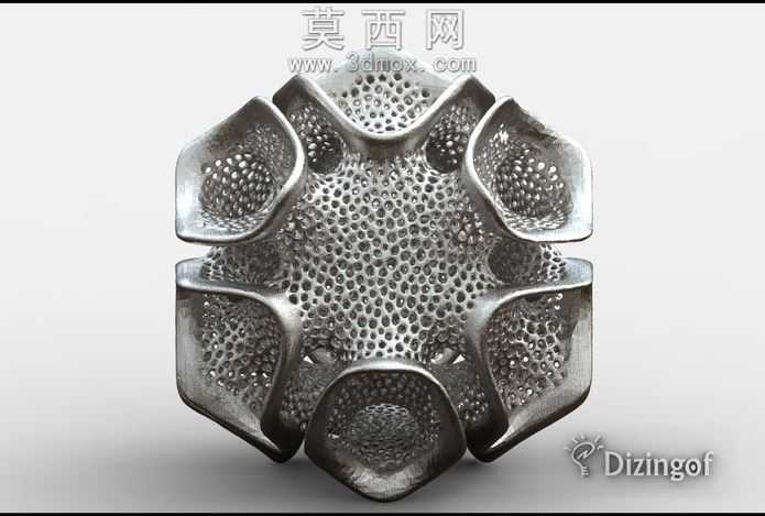 国家足球队的D表面花瓶-数学艺术由@Dizingof#3dprinting