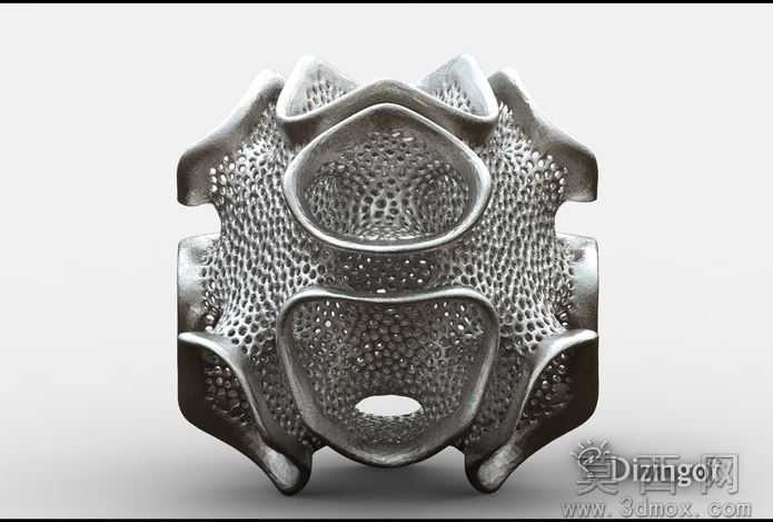 国家足球队的D表面花瓶-数学艺术由@Dizingof#3dprinting