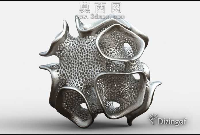 国家足球队的D表面花瓶-数学艺术由@Dizingof#3dprinting