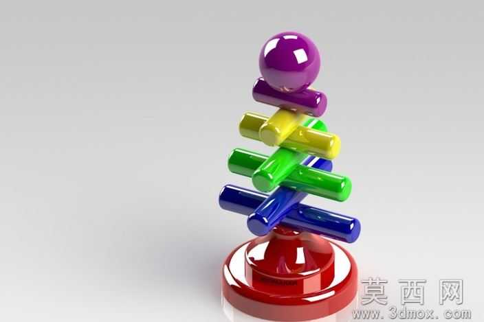 堆叠树玩具