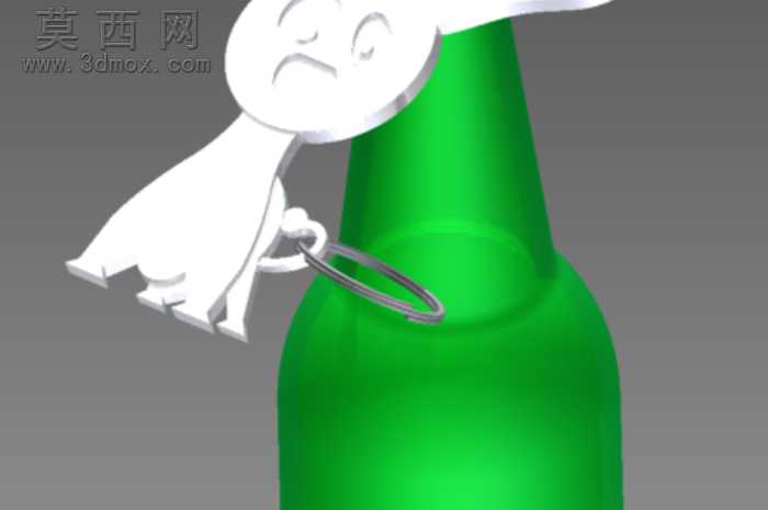 驯鹿开瓶器