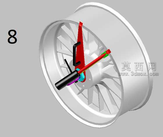 摩托车便携式轮胎换刀工具