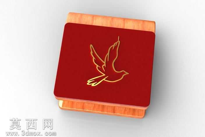 金鸽吊坠