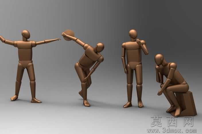 人物雕塑形象