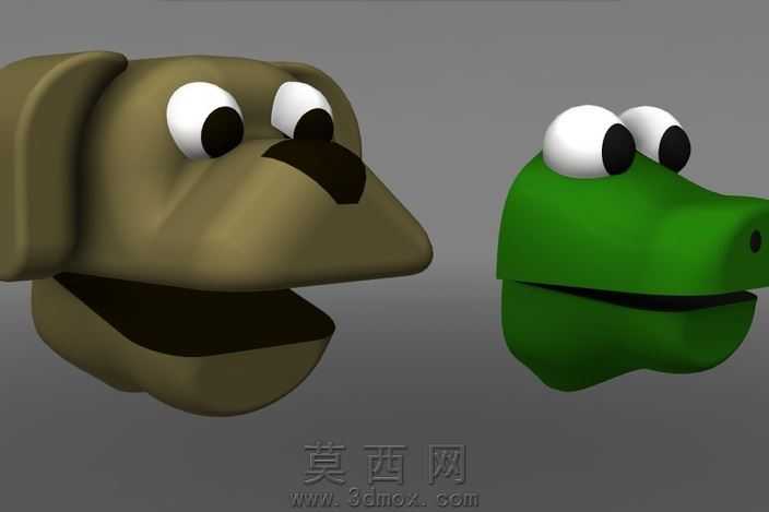 鳄鱼和狗玩偶