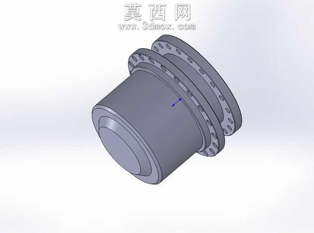200旋挖钻机-底盘-行走马达{旋挖钻机}