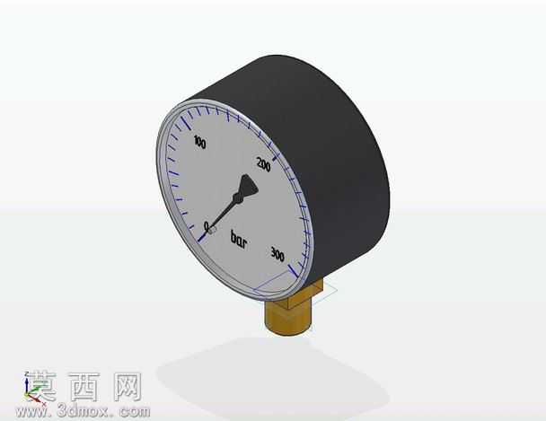 压力表1/4"-200bar63毫米直径
