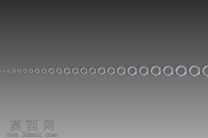 Din934(细螺纹)(m6m)螺母