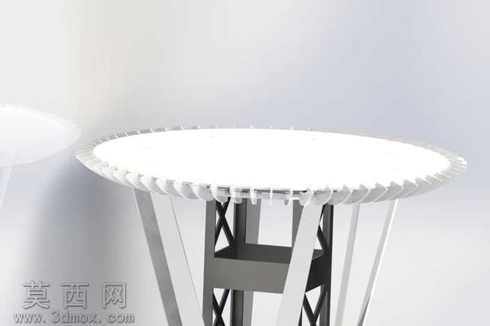 西雅图太空针塔、钣金件的拼图游戏,3d拼图metalcraftdesign