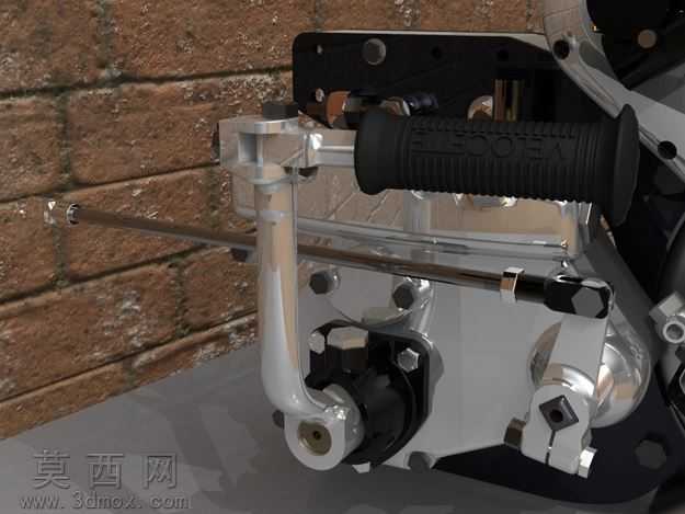 Velocette的毒液Thruxton变速箱/离合器组件