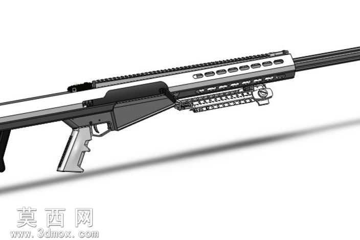 巴雷特M-10712.7X99BMG半自动狙击步枪