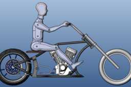 300����Softtail֡Cad