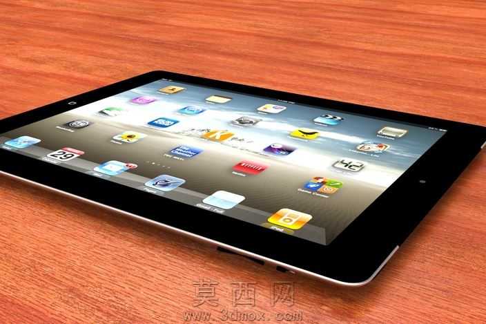 碎的玻璃iPad2的实验